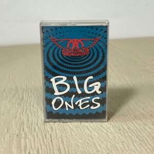 Aerosmith Cassette Tape Blue Big Ones 1994 Geffen Records